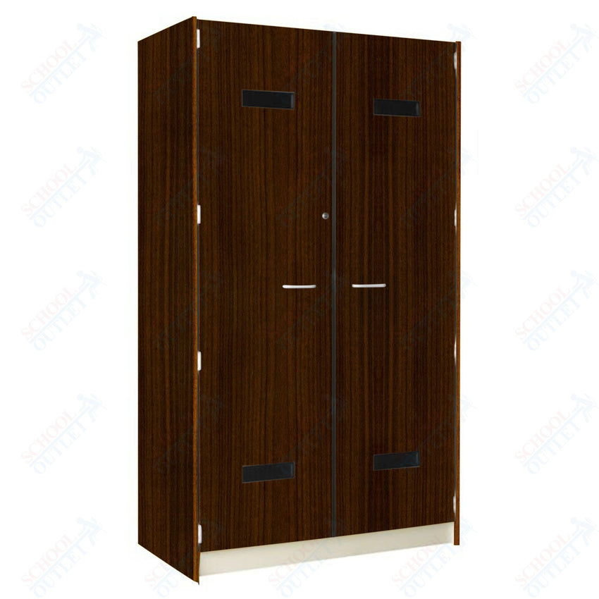 35" Wide Uniform/Hat Storage with Lockable Solid Doors (89215 358424 D) - SchoolOutlet