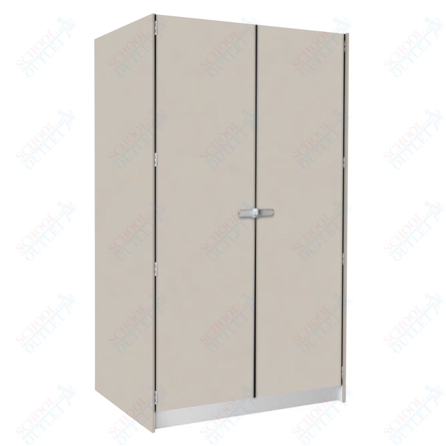 29" Deep Instrument Storage with Full Solid Doors (89254 488429 B) - SchoolOutlet