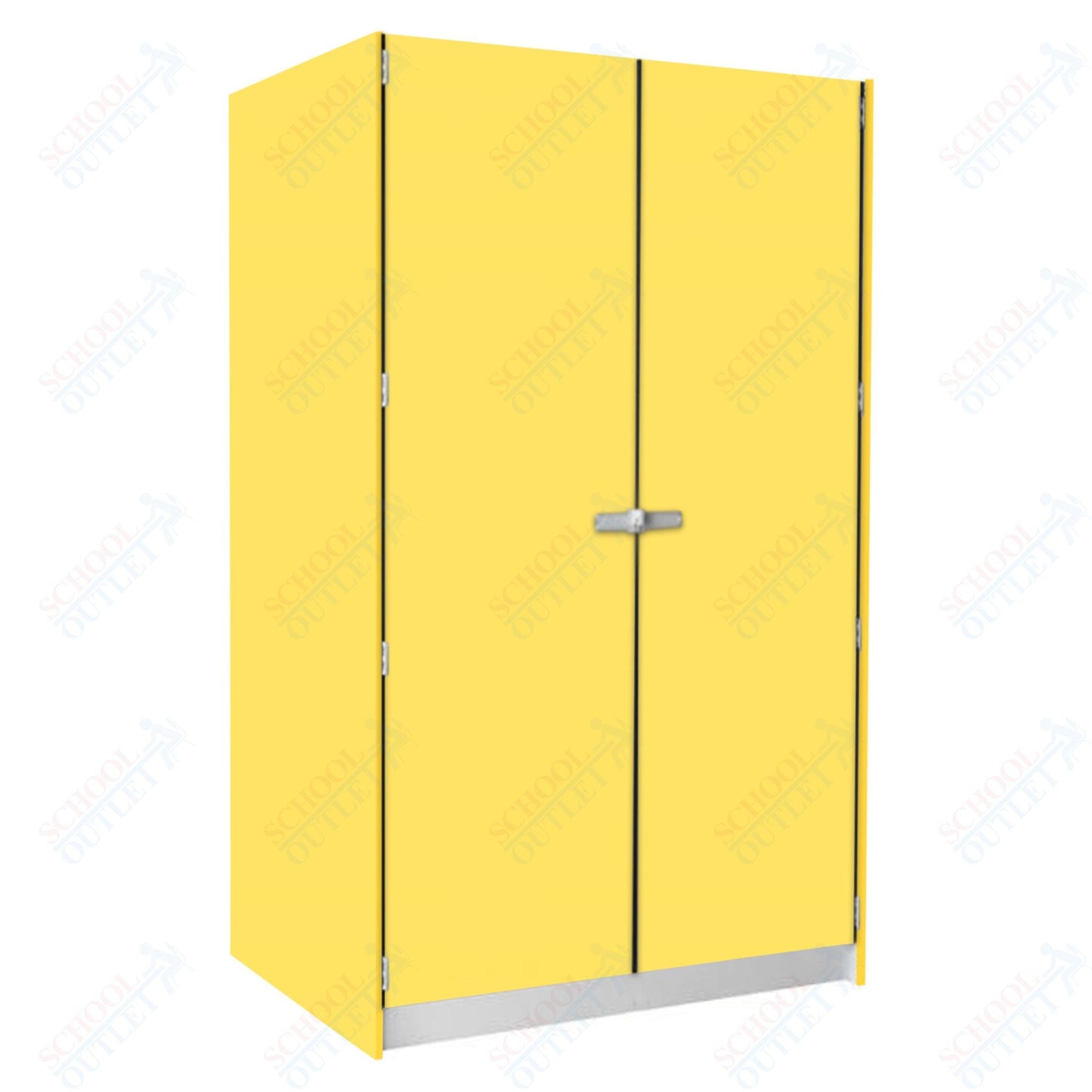 40" Deep Instrument Storage with Full Solid Doors (89254 488440 B) - SchoolOutlet