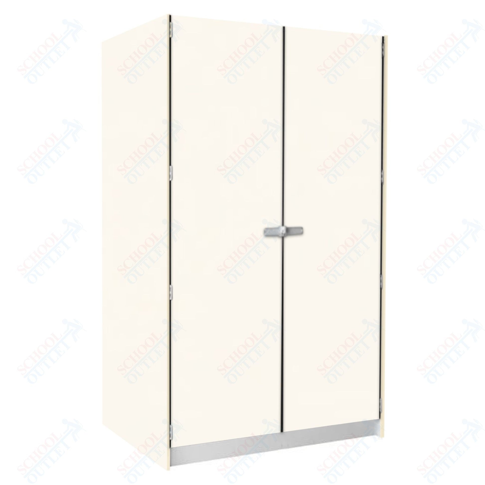 40" Deep Instrument Storage with Full Solid Doors (89254 488440 B) - SchoolOutlet