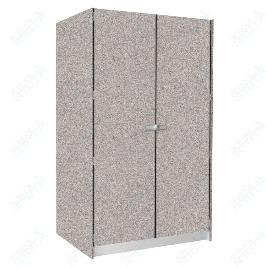 40" Deep Instrument Storage with Full Solid Doors (89254 488440 B) - SchoolOutlet