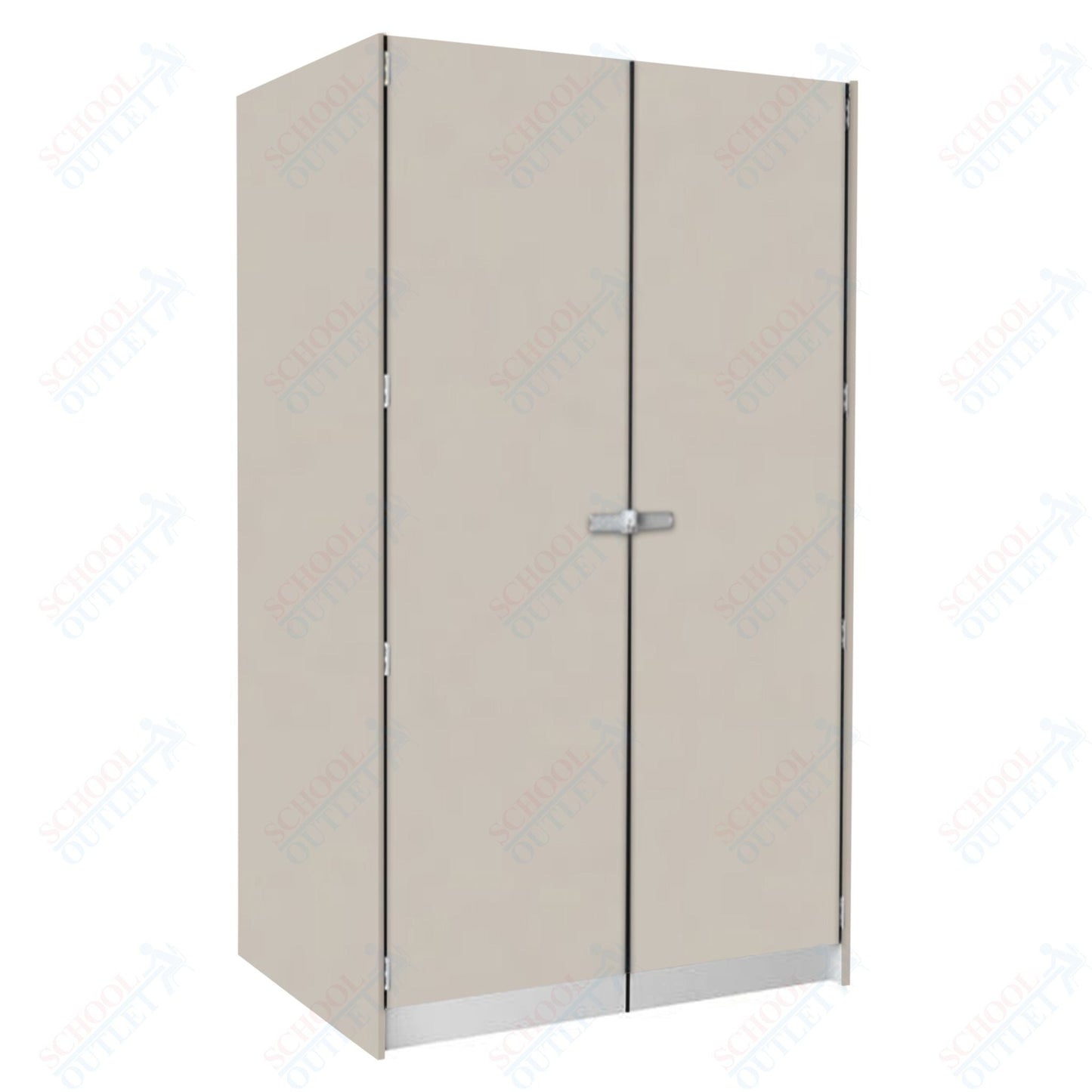 29" Deep Instrument Storage with Solid Doors (89258 488429 B) - SchoolOutlet