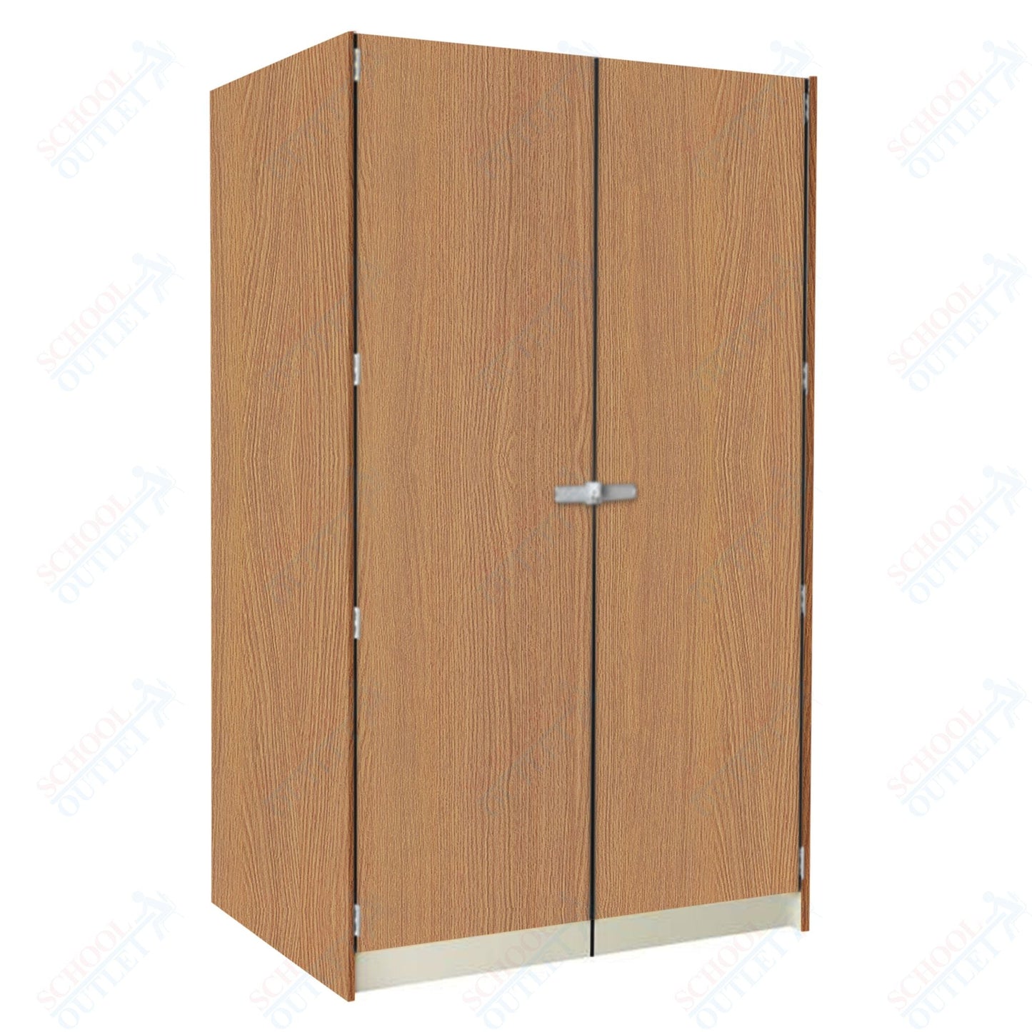 40" Deep Instrument Storage with Full Solid Doors (89260 548440 B) - SchoolOutlet