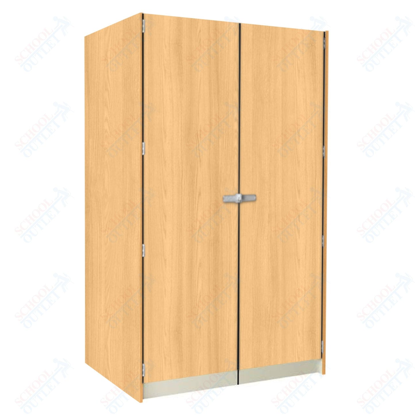 40" Deep Instrument Storage with Full Solid Doors (89260 548440 B) - SchoolOutlet