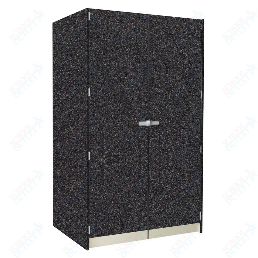 40" Deep Instrument Storage with Full Solid Doors (89260 548440 B) - SchoolOutlet