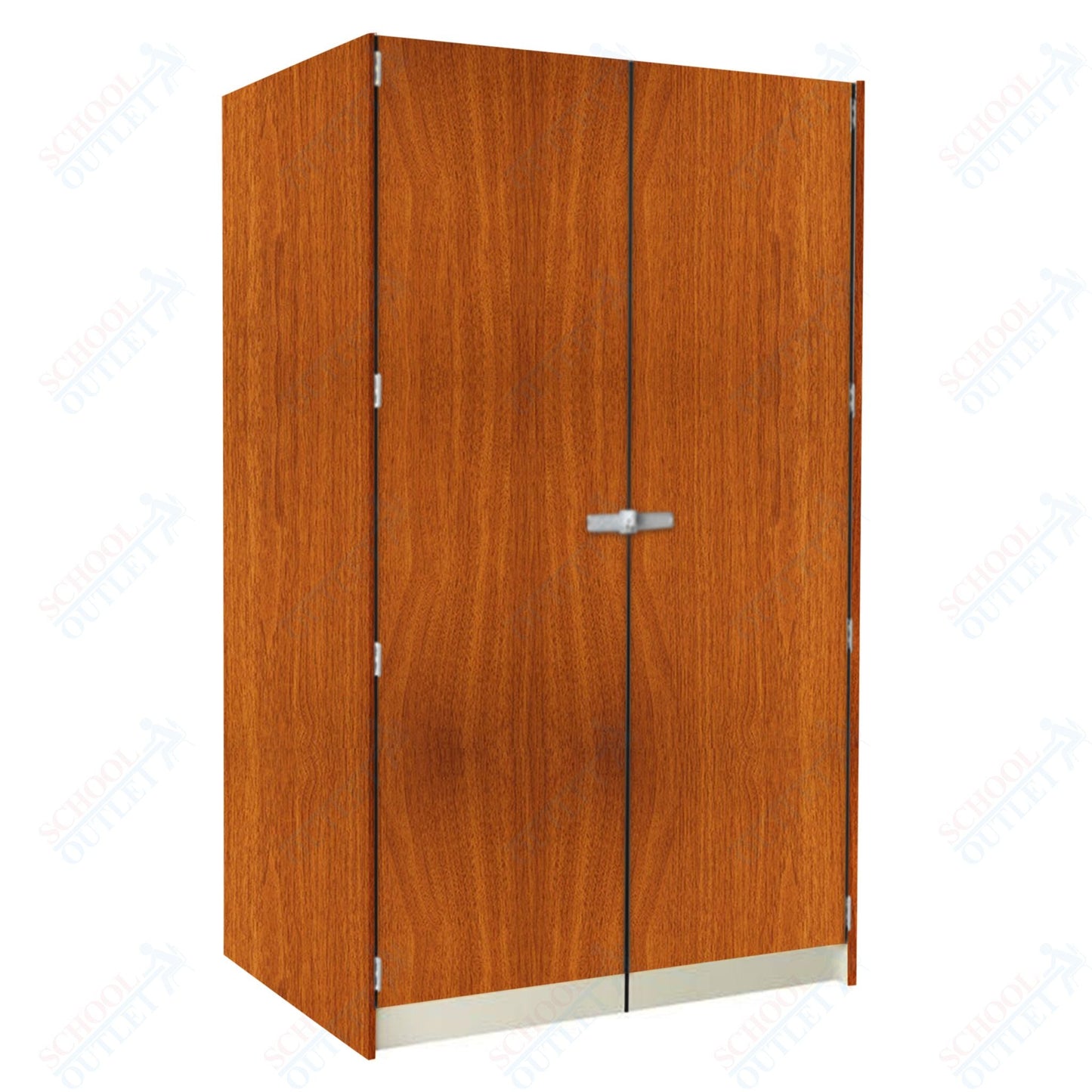 40" Deep Instrument Storage with Full Solid Doors (89260 548440 B) - SchoolOutlet