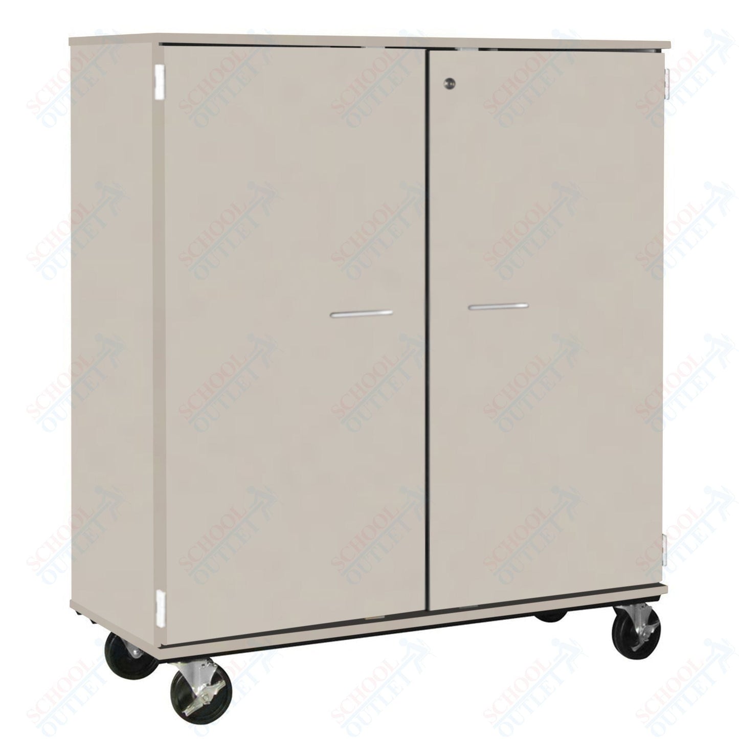 Band/Orchestra Folio Storage with Lockable Solid Doors (89352 485520 D) - SchoolOutlet