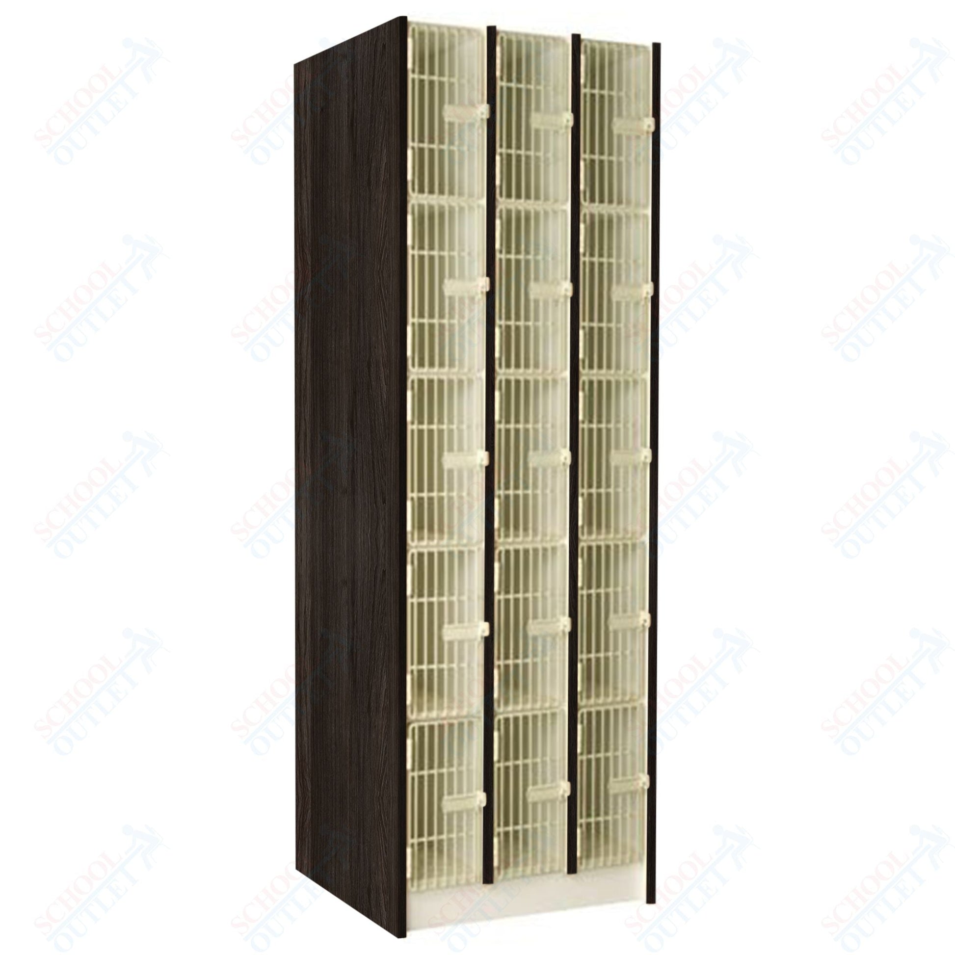 29" Deep Instrument Storage with Acousti - Grille Doors (89610 278429 A) - SchoolOutlet