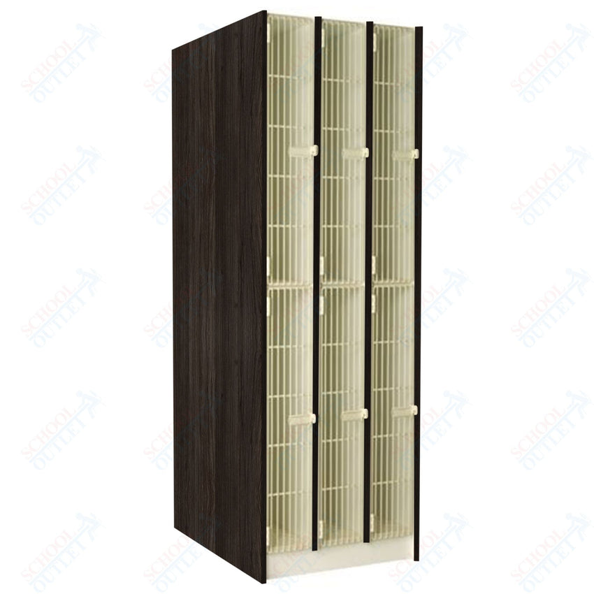 40" Deep Instrument Storage with Individual Acousti - Grille Doors (89611 278440 A) - SchoolOutlet