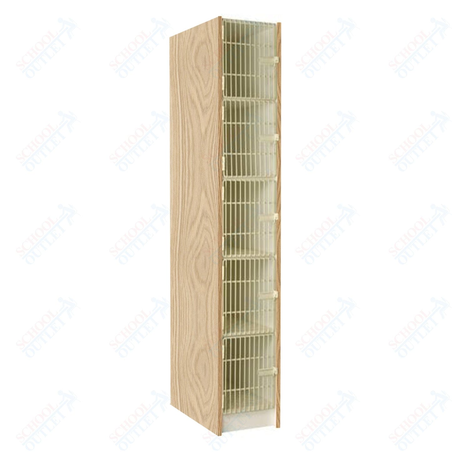 29" Deep Instrument Storage with Acousti - Grille Doors (89616 148429 A) - SchoolOutlet