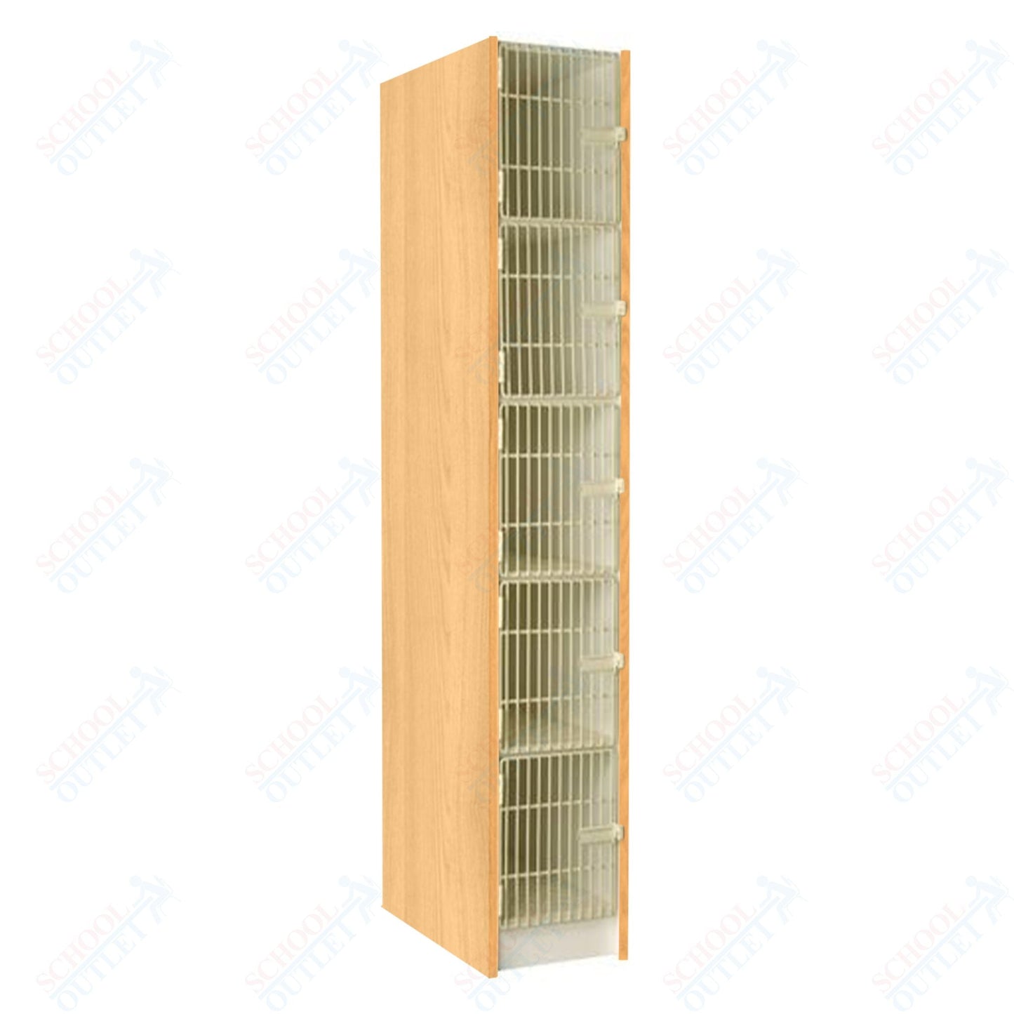 29" Deep Instrument Storage with Acousti - Grille Doors (89616 148429 A) - SchoolOutlet