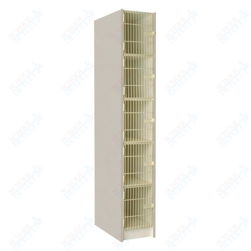 29" Deep Instrument Storage with Acousti - Grille Doors (89616 148429 A) - SchoolOutlet