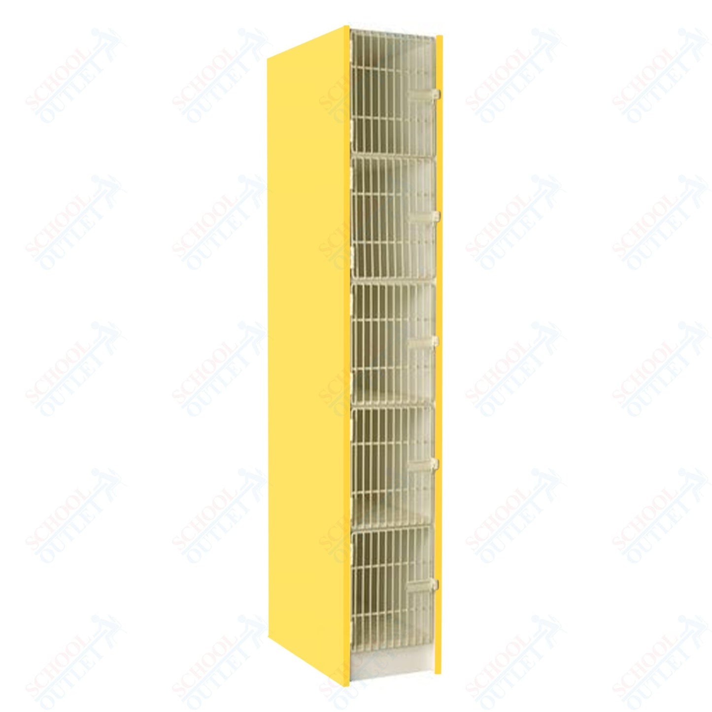 29" Deep Instrument Storage with Acousti - Grille Doors (89616 148429 A) - SchoolOutlet