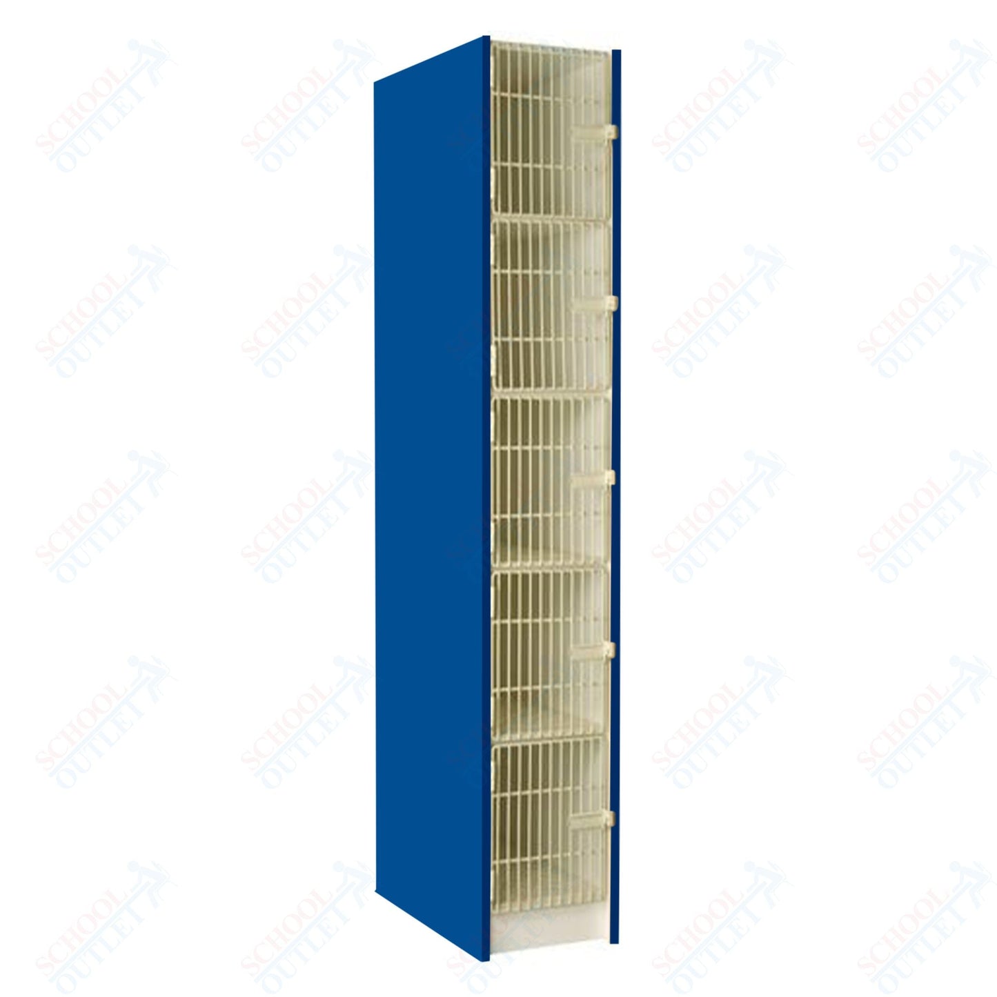 29" Deep Instrument Storage with Acousti - Grille Doors (89616 148429 A) - SchoolOutlet