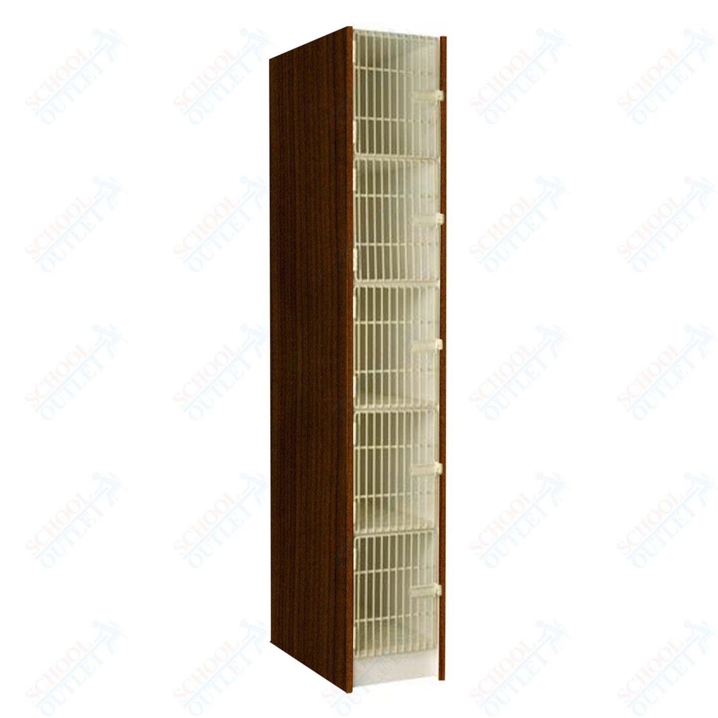 29" Deep Instrument Storage with Acousti - Grille Doors (89616 148429 A) - SchoolOutlet