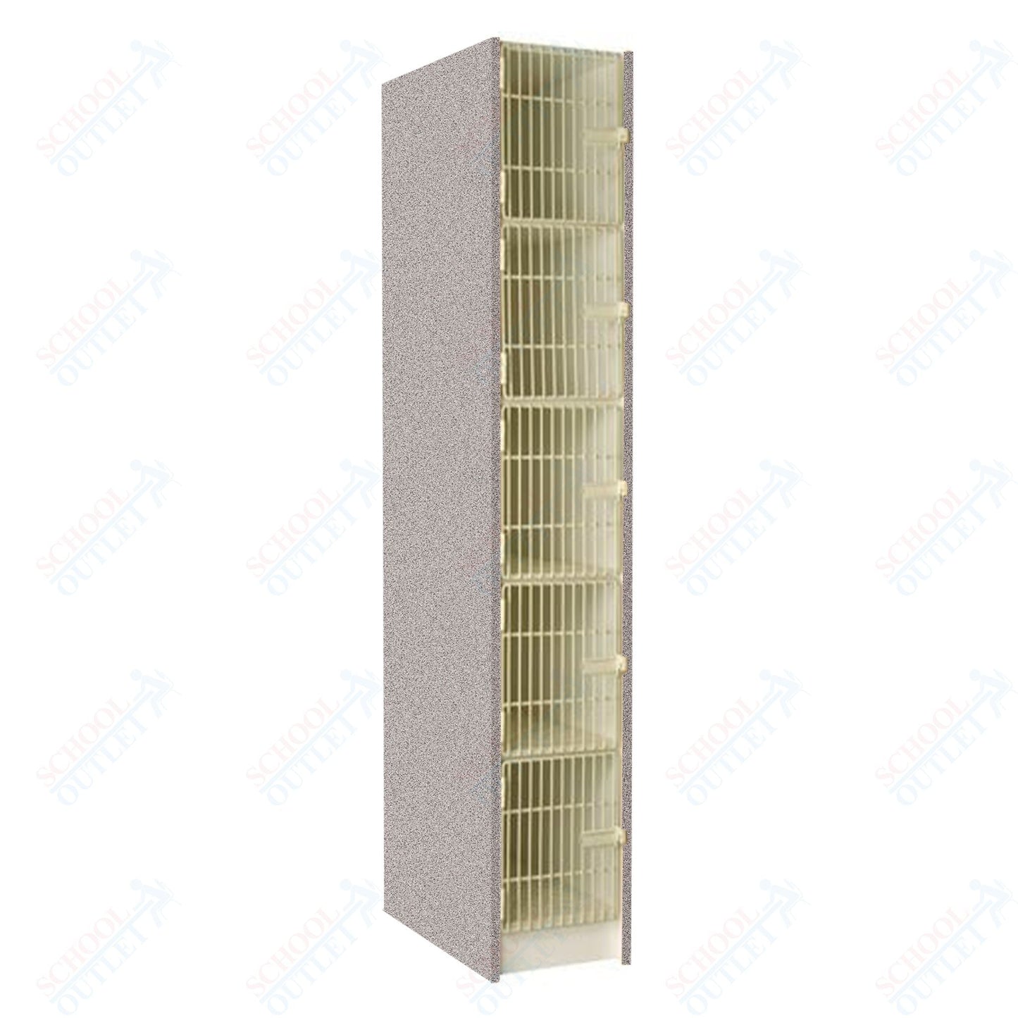 29" Deep Instrument Storage with Acousti - Grille Doors (89616 148429 A) - SchoolOutlet