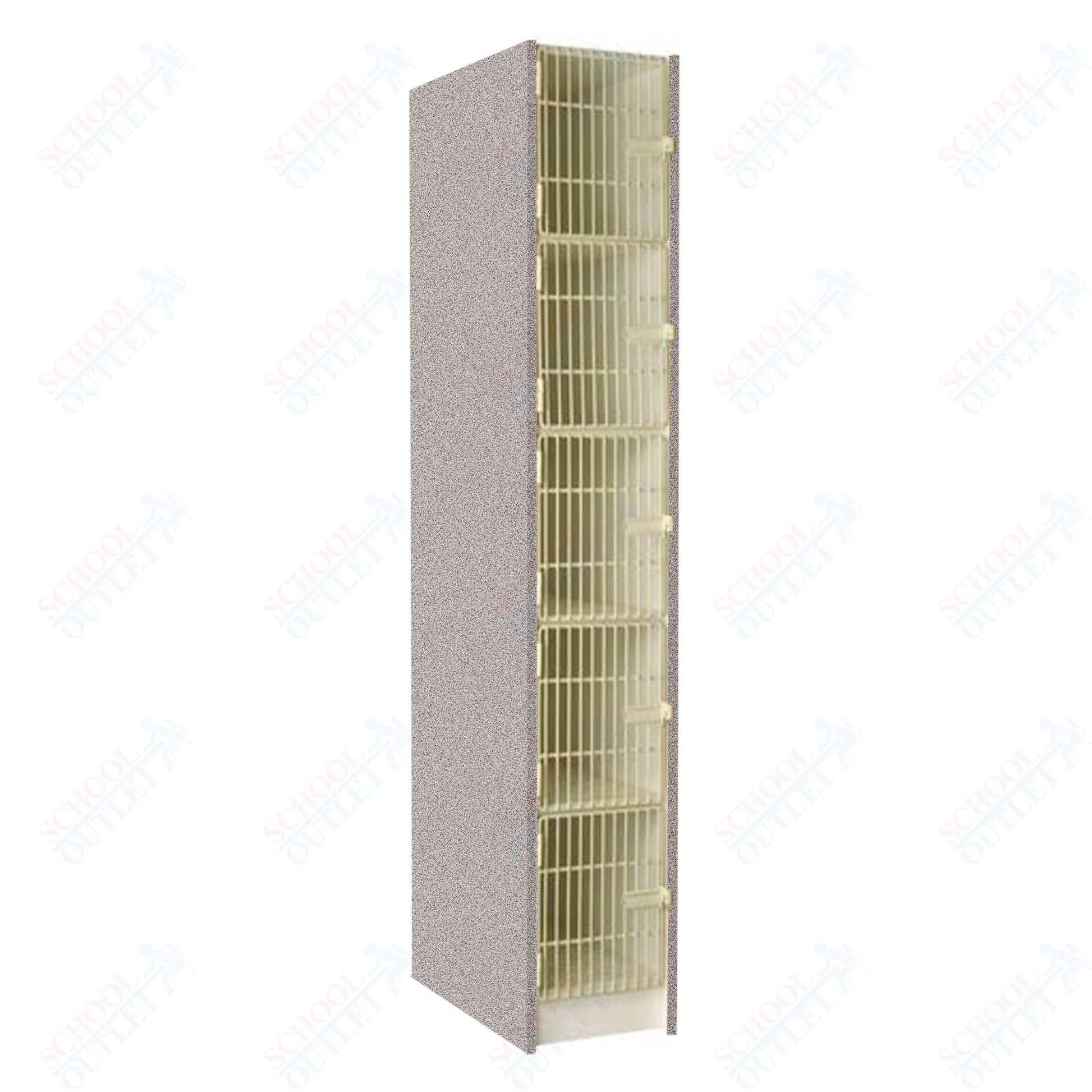 29" Deep Instrument Storage with Acousti - Grille Doors (89616 148429 A) - SchoolOutlet