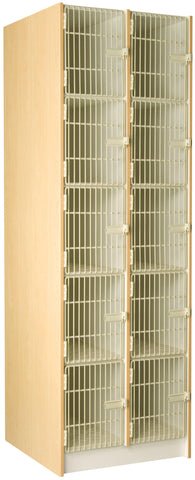 29" Deep Instrument Storage with Acousti - Grille Doors (89618 278429 A) - SchoolOutlet