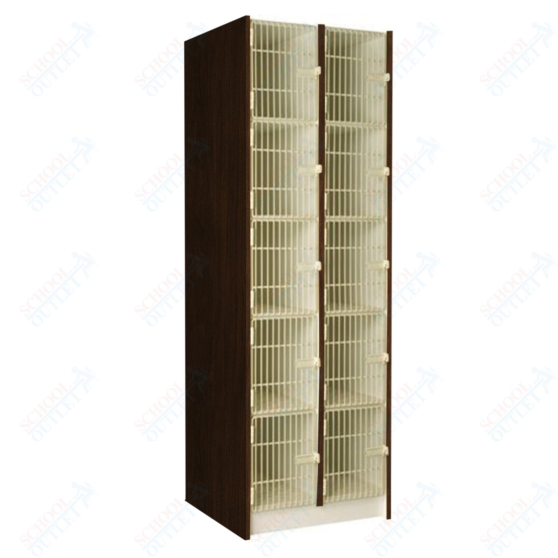 29" Deep Instrument Storage with Acousti - Grille Doors (89618 278429 A) - SchoolOutlet