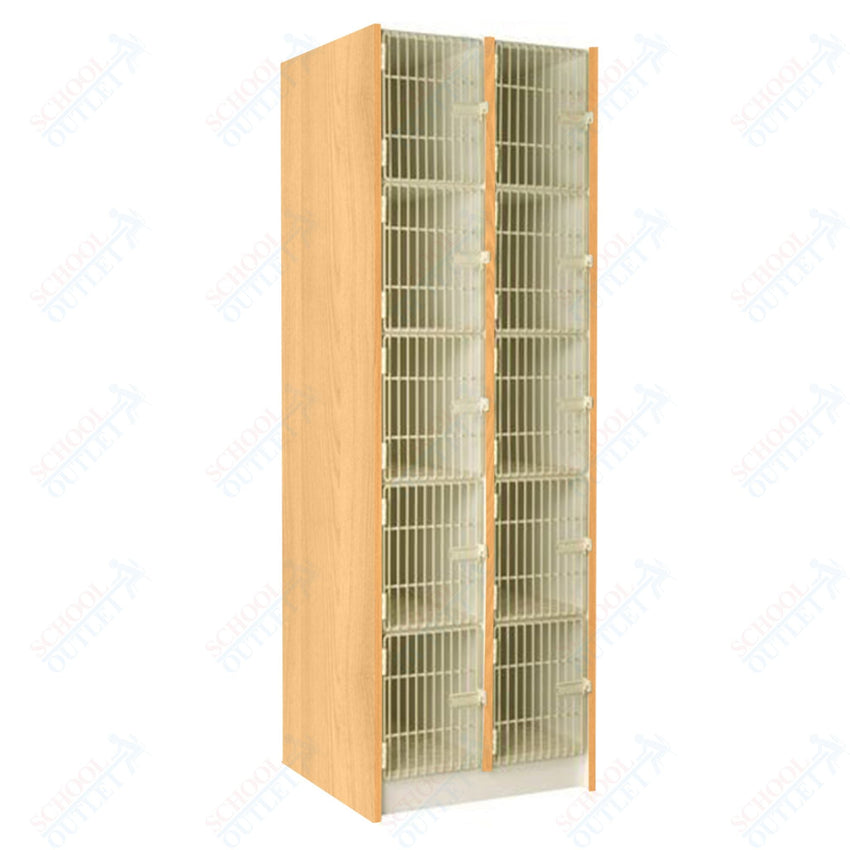 29" Deep Instrument Storage with Acousti - Grille Doors (89618 278429 A) - SchoolOutlet