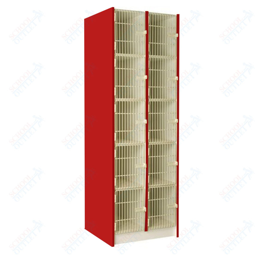 29" Deep Instrument Storage with Acousti - Grille Doors (89618 278429 A) - SchoolOutlet