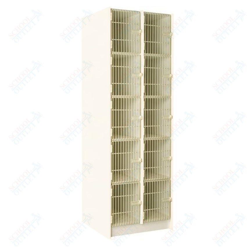 29" Deep Instrument Storage with Acousti - Grille Doors (89618 278429 A) - SchoolOutlet