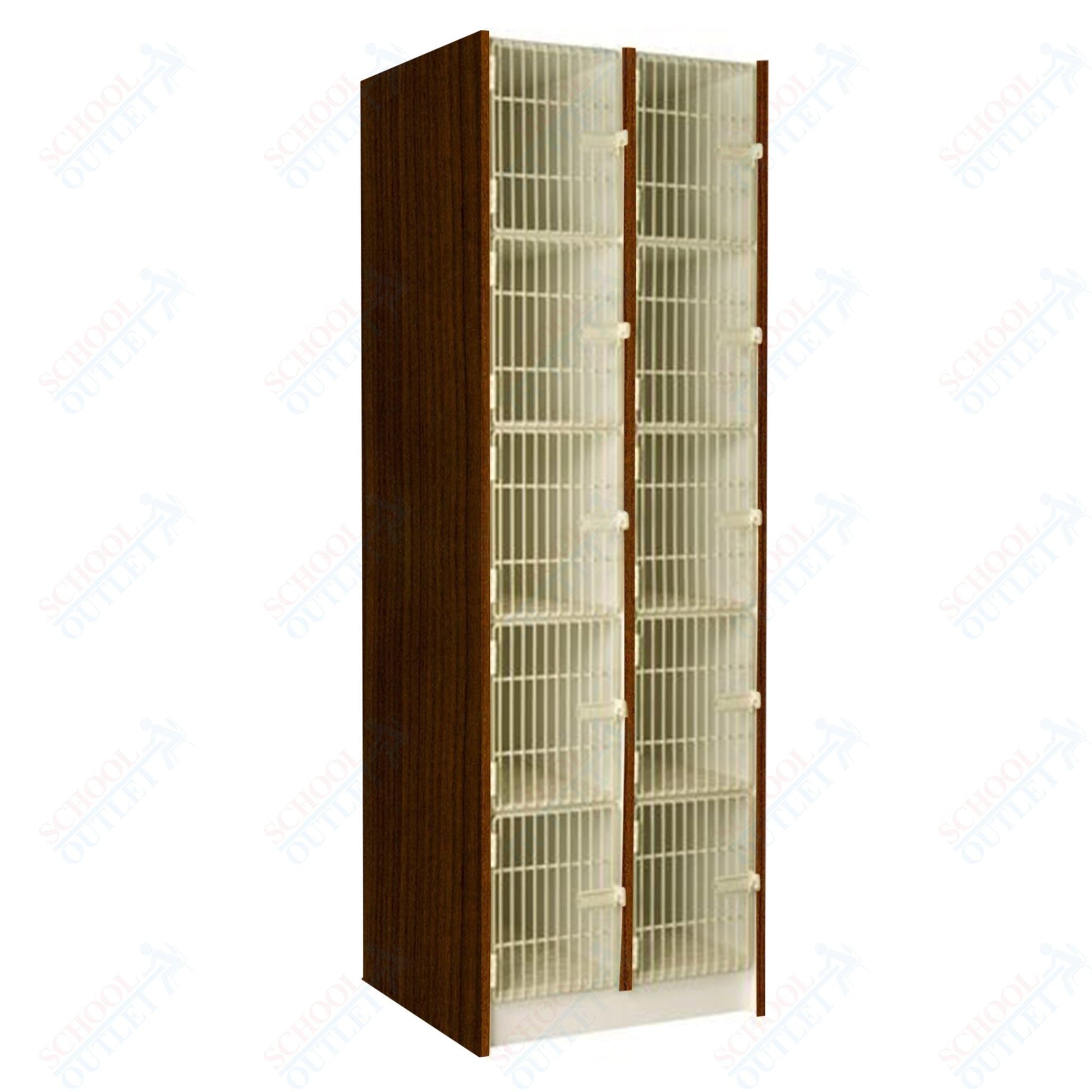 29" Deep Instrument Storage with Acousti - Grille Doors (89618 278429 A) - SchoolOutlet