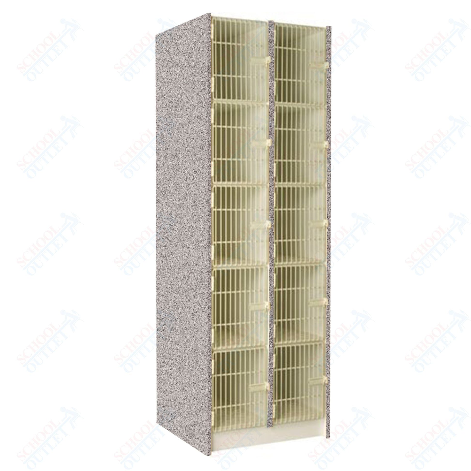 29" Deep Instrument Storage with Acousti - Grille Doors (89618 278429 A) - SchoolOutlet