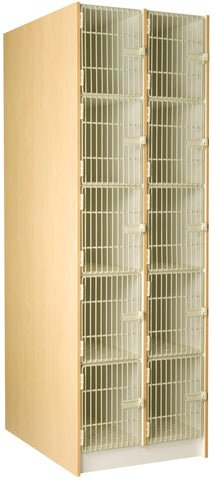 40" Deep Instrument Storage with Acousti-Grille Doors (89618 278440 A)