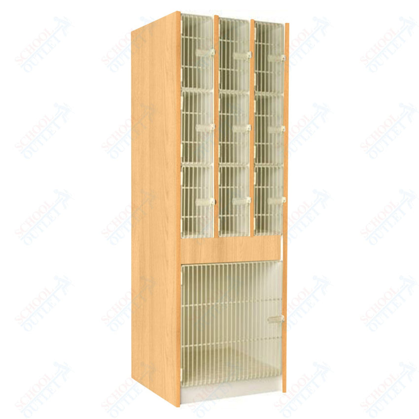 29" Deep Instrument Storage with Acousti - Grille Doors (89626 278429 A) - SchoolOutlet