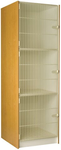 29" Deep Instrument Storage with Acousti - Grille Doors (89632 278429 A) - SchoolOutlet