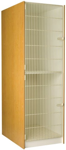 40" Deep Instrument Storage with Acousti - Grille Doors (89642 278440 A) - SchoolOutlet