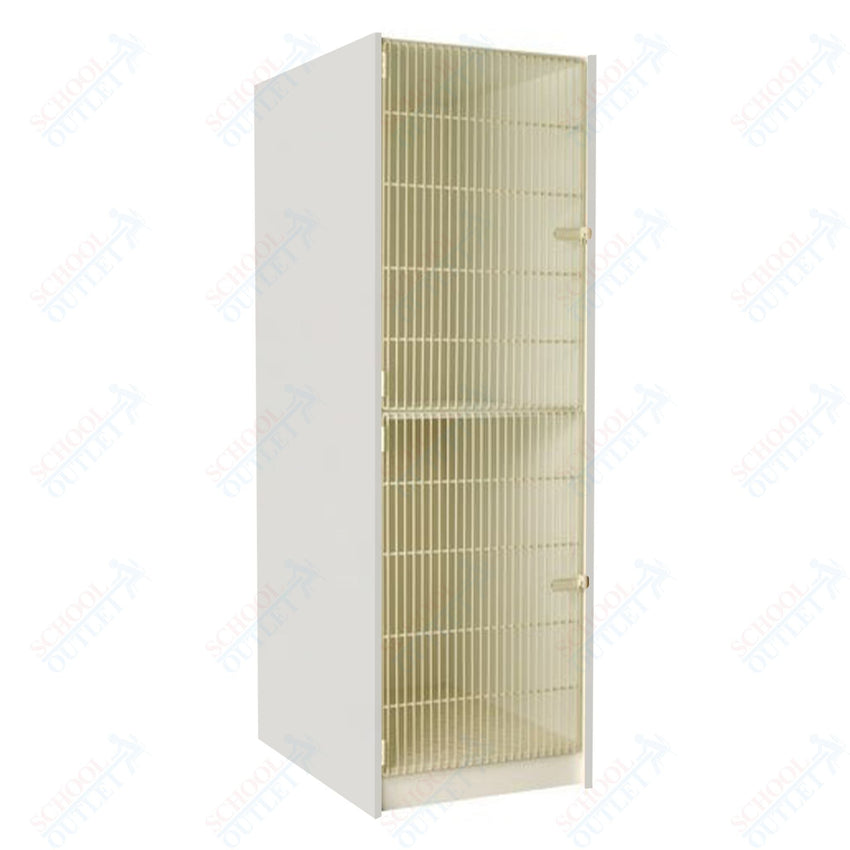 40" Deep Instrument Storage with Acousti - Grille Doors (89642 278440 A) - SchoolOutlet