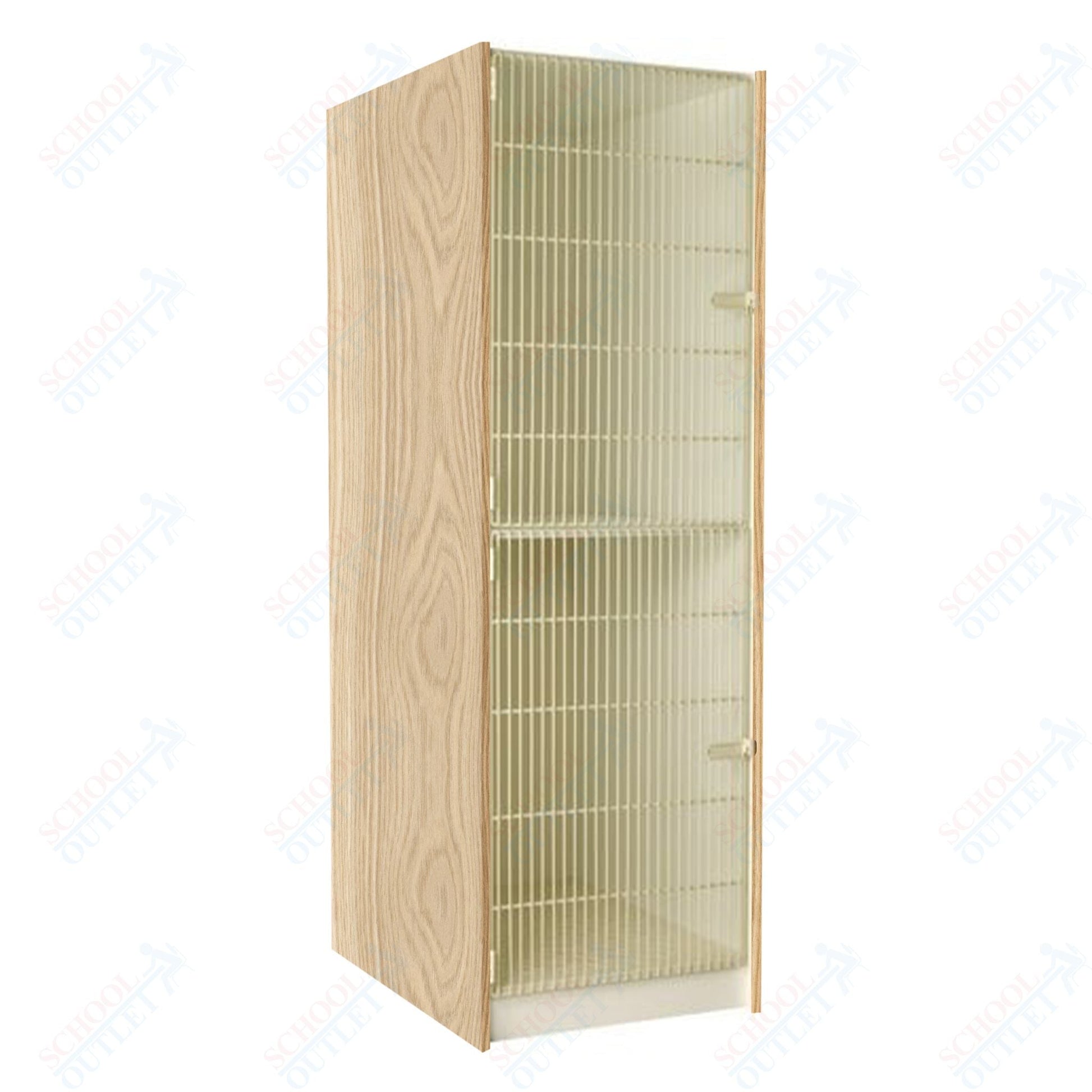 40" Deep Instrument Storage with Acousti - Grille Doors (89642 278440 A) - SchoolOutlet