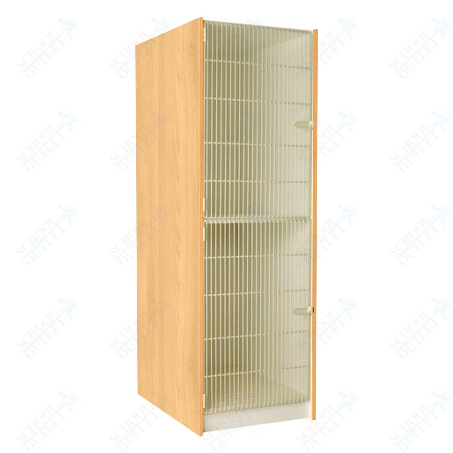 40" Deep Instrument Storage with Acousti - Grille Doors (89642 278440 A) - SchoolOutlet