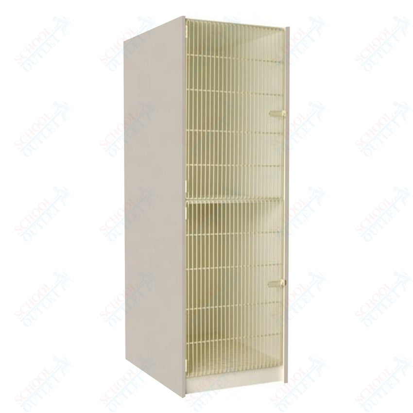 40" Deep Instrument Storage with Acousti - Grille Doors (89642 278440 A) - SchoolOutlet