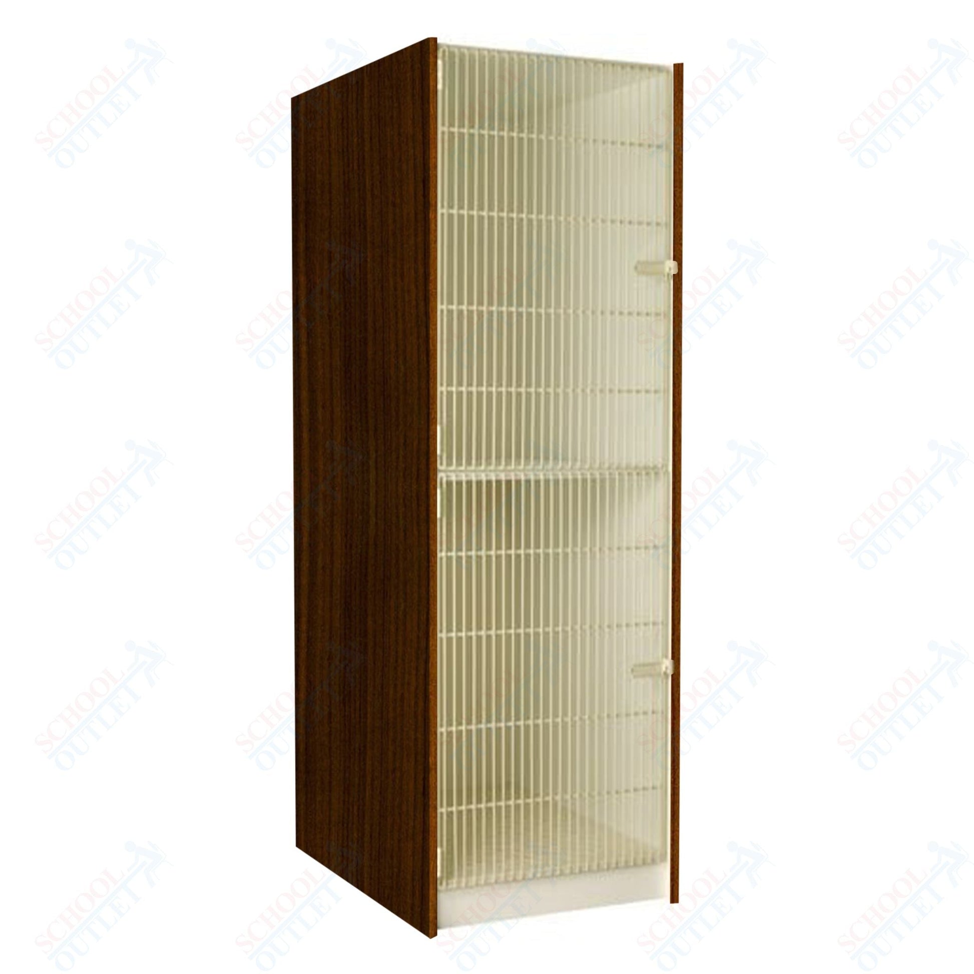 40" Deep Instrument Storage with Acousti - Grille Doors (89642 278440 A) - SchoolOutlet