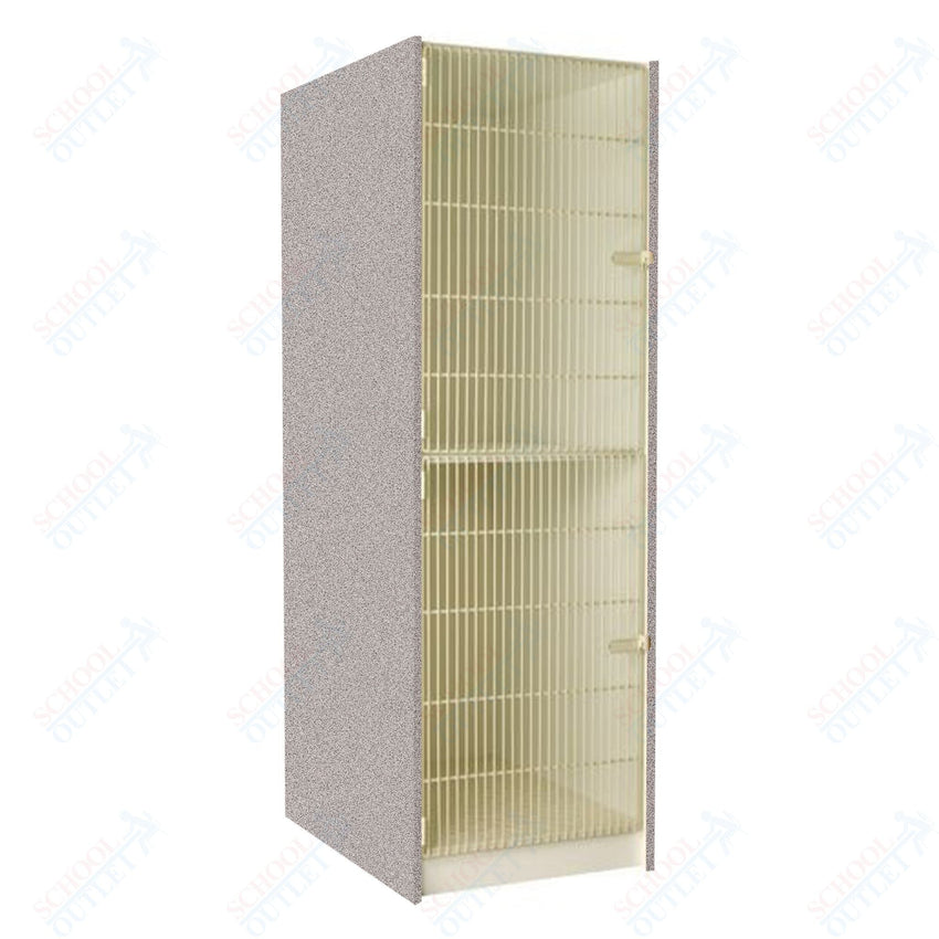 40" Deep Instrument Storage with Acousti - Grille Doors (89642 278440 A) - SchoolOutlet