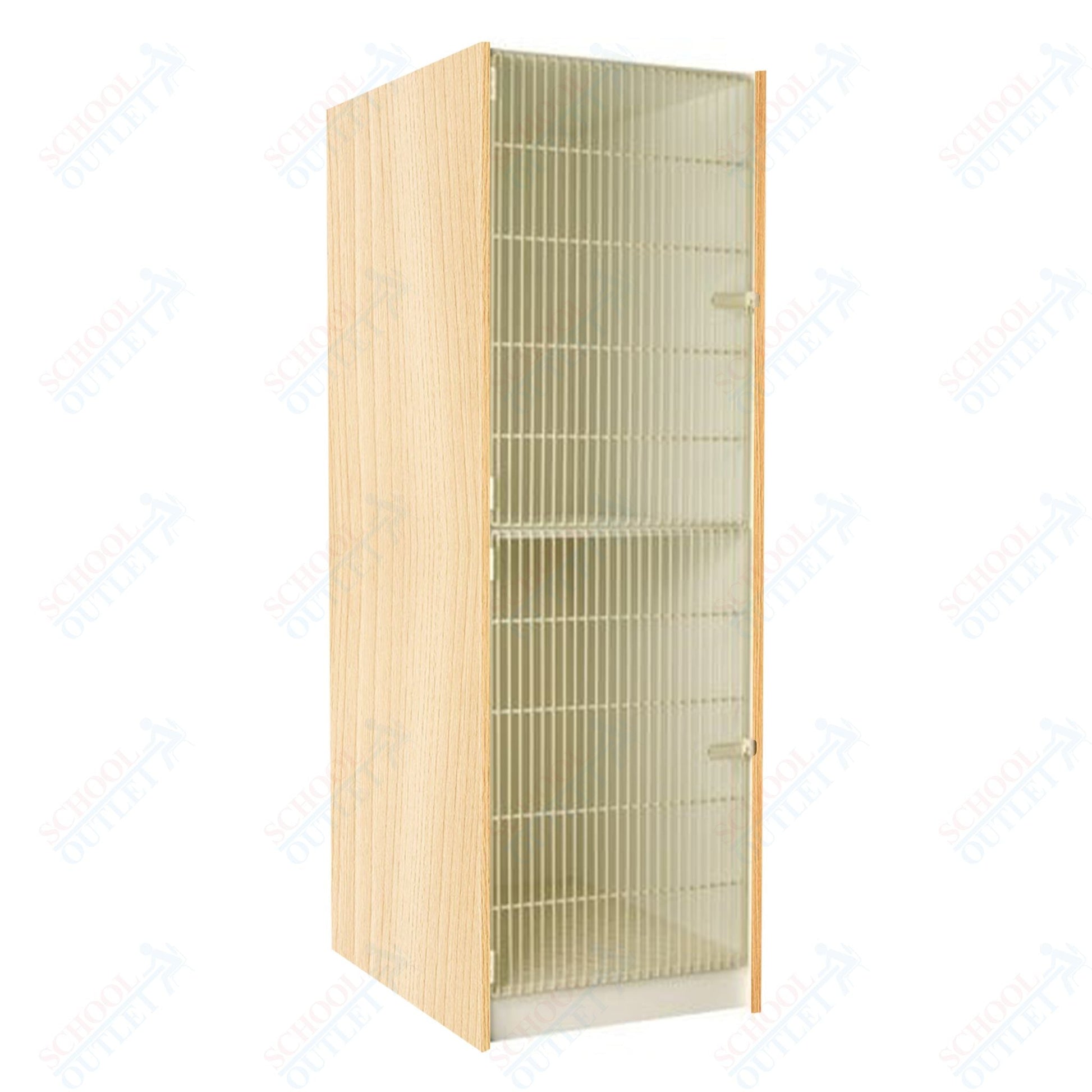 40" Deep Instrument Storage with Acousti - Grille Doors (89642 278440 A) - SchoolOutlet