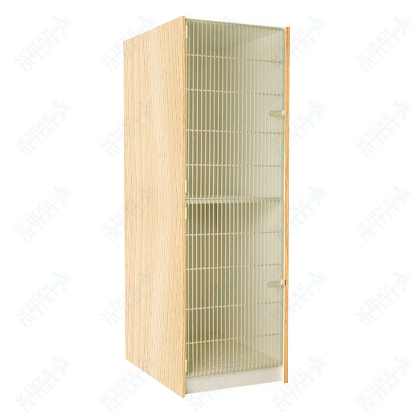 40" Deep Instrument Storage with Acousti - Grille Doors (89642 278440 A) - SchoolOutlet