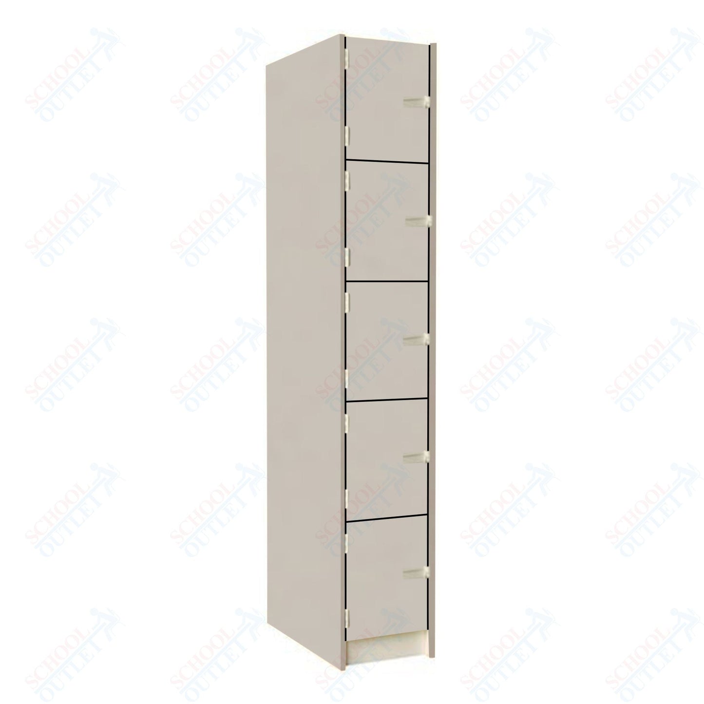 29" Deep Instrument Storage with Solid Doors (89716 148429 B) - SchoolOutlet