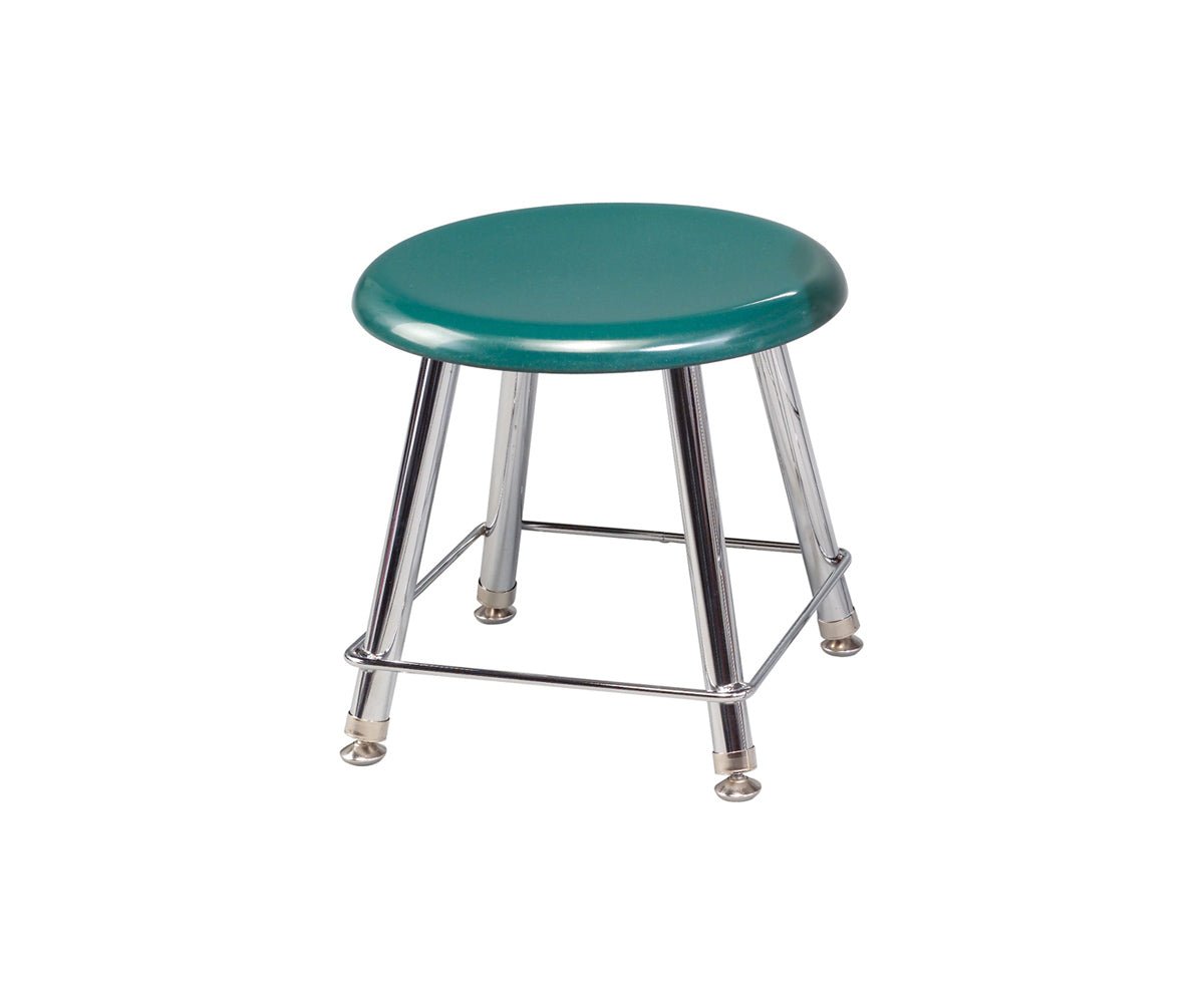 USA Capitol Legacy Series 12" Fixed Height Hard Plastic Stool (112) - SchoolOutlet