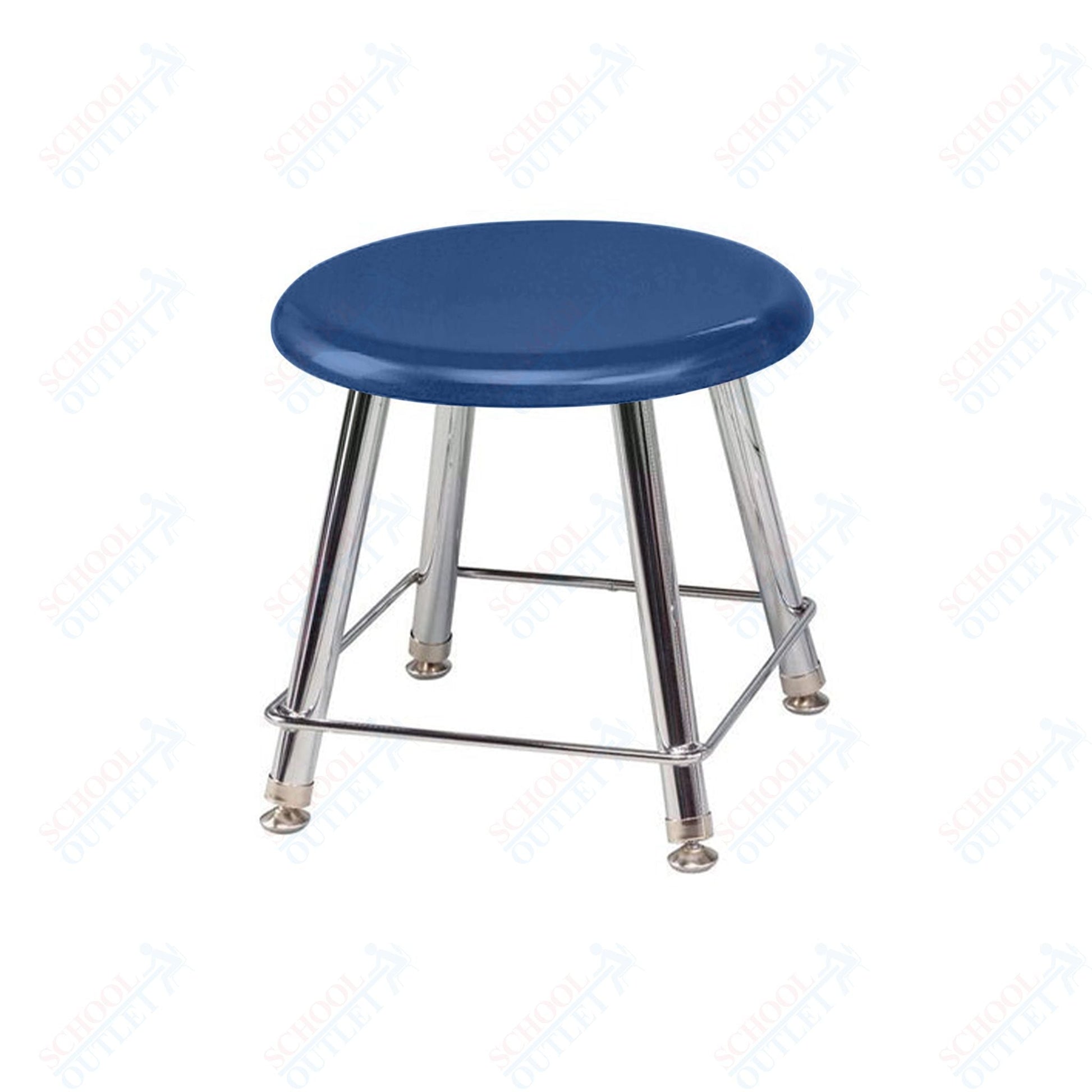 USA Capitol Legacy Series 12" Fixed Height Hard Plastic Stool (112) - SchoolOutlet