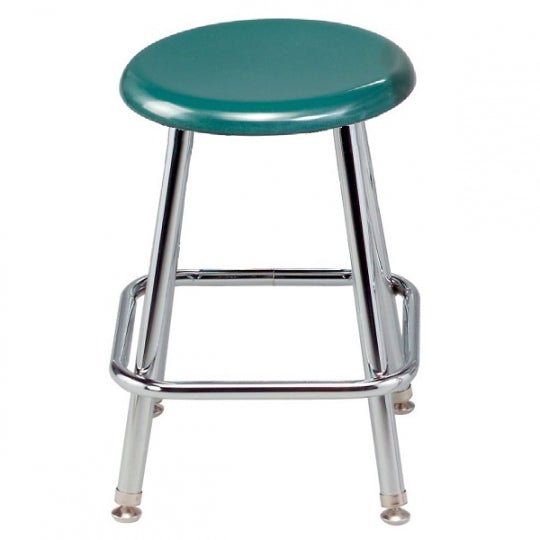 USA Capitol Legacy Series 18" Fixed Height Hard Plastic Stool (118) - SchoolOutlet