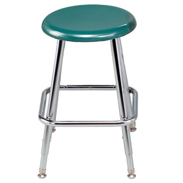 USA Capitol Legacy Series 18" - 24" Adjustable Height Hard Plastic Stool (118A) - SchoolOutlet