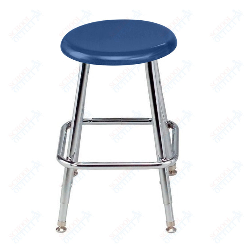 USA Capitol Legacy Series 18" - 24" Adjustable Height Hard Plastic Stool (118A) - SchoolOutlet