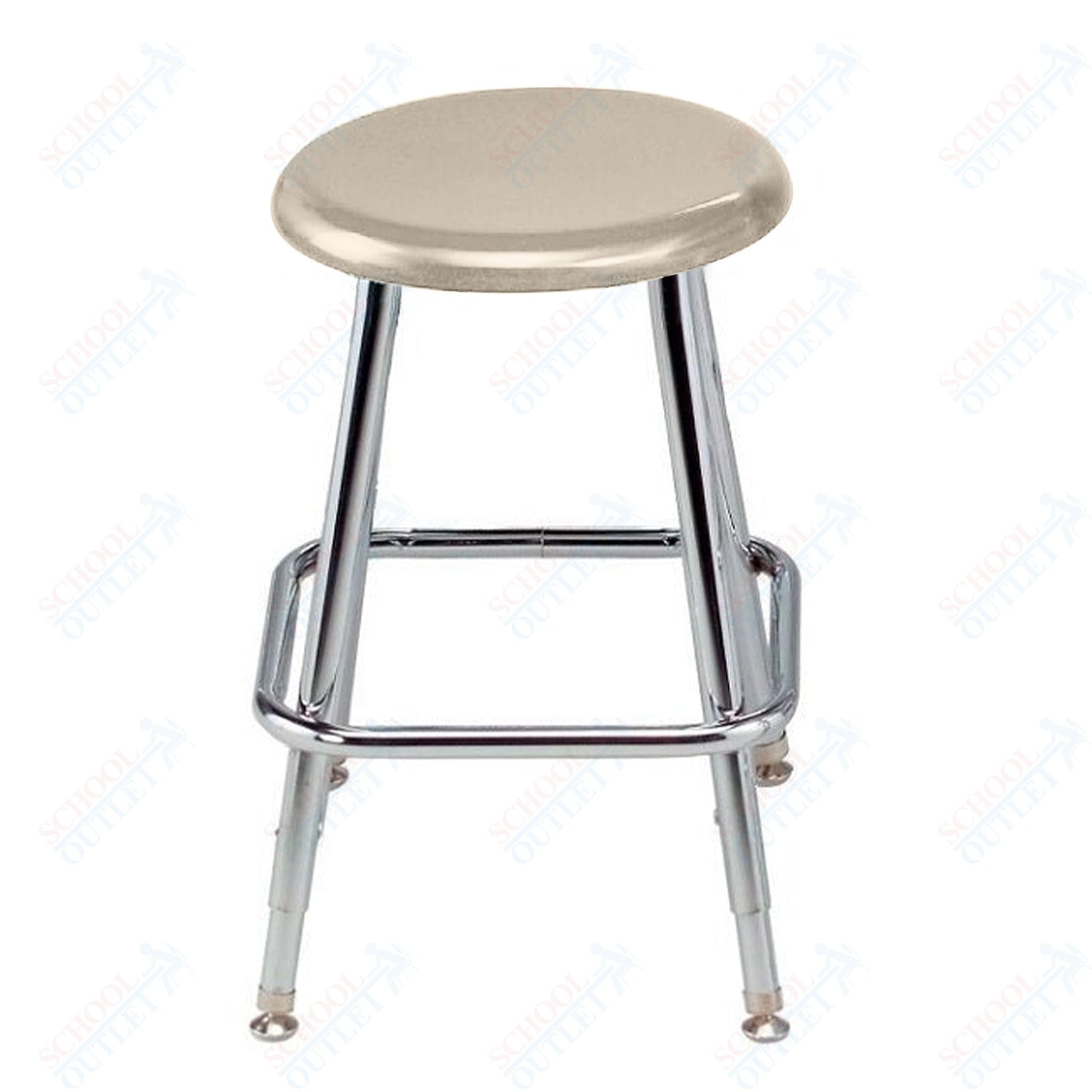 USA Capitol Legacy Series 18" - 24" Adjustable Height Hard Plastic Stool (118A) - SchoolOutlet