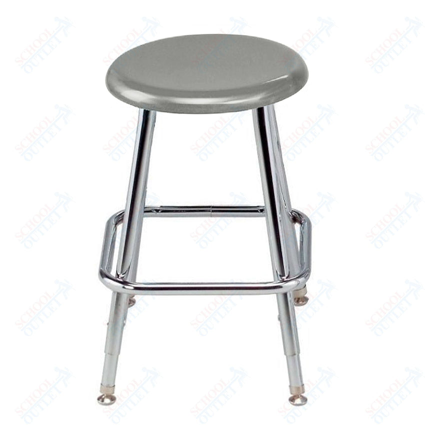 USA Capitol Legacy Series 18" - 24" Adjustable Height Hard Plastic Stool (118A) - SchoolOutlet