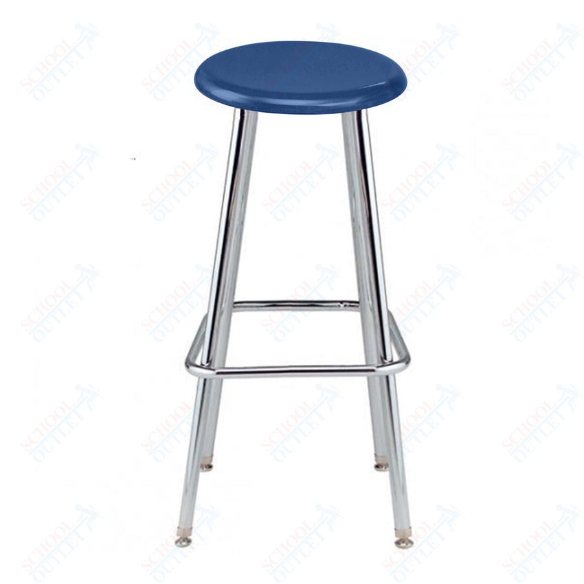 USA Capitol Legacy Series 24" Fixed Height Hard Plastic Stool (124) - SchoolOutlet