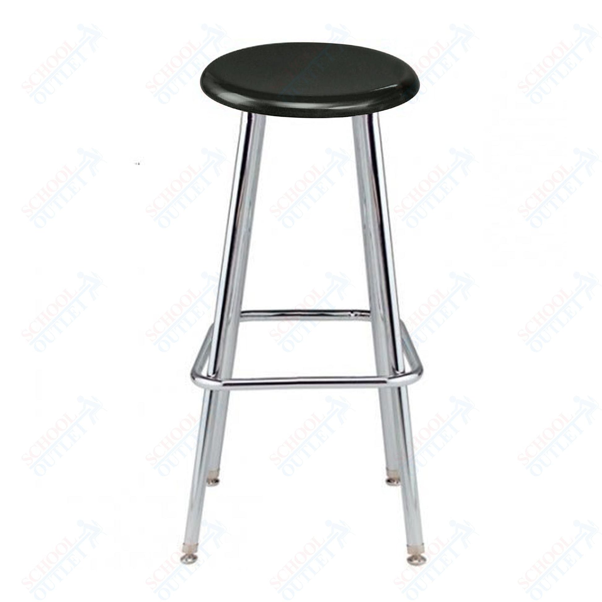 USA Capitol Legacy Series 30" Fixed Height Hard Plastic Stool (130) - SchoolOutlet